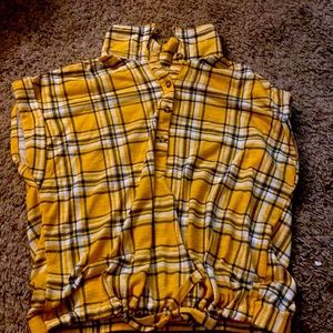 Nobo cropped shirt short shoulders